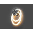 Світильник настінний LED Diasha SY9605-CH, 16W, сріблястий, для коридору, спальні, офісу, кафе