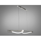 Люстра стельова LED Diasha SY9609-L1200CH Роуплайт, 15W, хром, регульована, для кабінету та вітальні Люстра стельова LED Diasha SY9609-L1200CH Роуплайт, 15W, хром, регульована, для кабінету та вітальні