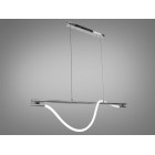 Люстра стельова LED Diasha SY9609-L1200CH Роуплайт, 15W, хром, регульована, для кабінету та вітальні Люстра стельова LED Diasha SY9609-L1200CH Роуплайт, 15W, хром, регульована, для кабінету та вітальні