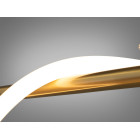 Стельова люстра LED Diasha SY9609-L1200GAB Роуплайт, 15W, бронза, регульована висота, для вітальні, спальні, коридору