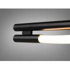 Люстра стельова LED Diasha SY9609-L1600BHR Роуплайт, 20W, чорний хром, сучасний стиль для коридору, вітальні, спальні Люстра стельова LED Diasha SY9609-L1600BHR Роуплайт, 20W, чорний хром, сучасний стиль для коридору, вітальні, спальні