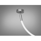 Люстра стельова LED Diasha SY9610-1500CH Шланг, 17W, хром, для коридору, спальні, офісу