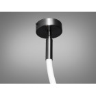 Люстра стельова LED Diasha SY9610-2000BHR Шланг, 22W, чорний хром, сучасний стиль для коридору, спальні, кухні, офісу Люстра стельова LED Diasha SY9610-2000BHR Шланг, 22W, чорний хром, сучасний стиль для коридору, спальні, кухні, офісу