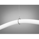 Люстра стельова LED Diasha SY9610-2000BHR Шланг, 22W, чорний хром, сучасний стиль для коридору, спальні, кухні, офісу Люстра стельова LED Diasha SY9610-2000BHR Шланг, 22W, чорний хром, сучасний стиль для коридору, спальні, кухні, офісу