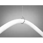 Люстра стельова LED Diasha SY9610-2000GAB Шланг, 22W, бронзова, сучасний стиль для коридору, вітальні, спальні, кафе, ресторану