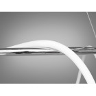 Люстра стельова LED Diasha SY9752-D800CH Шланг, 48W, хром, сучасний стиль для коридору, спальні, кухні Люстра стельова LED Diasha SY9752-D800CH Шланг, 48W, хром, сучасний стиль для коридору, спальні, кухні