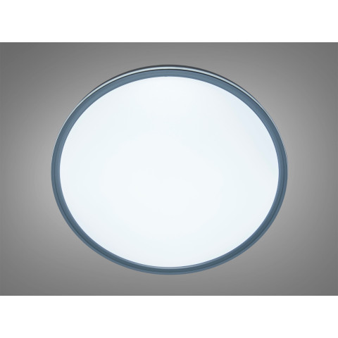 Світильник стельовий LED Diasha WF-71GREY WF-71GR, 72W, сірий, сучасний стиль для вітальні, кухні, коридору, дитячої, кафе