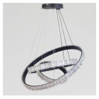 Світлодіодна підвісна люстра Artlight WG5129/80+60+40BK, 105 Вт, чорна Світлодіодна підвісна люстра Artlight WG5129/80+60+40BK, 105 Вт, чорна