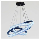 Світлодіодна підвісна люстра Artlight WG5129/80+60+40BK, 105 Вт, чорна Світлодіодна підвісна люстра Artlight WG5129/80+60+40BK, 105 Вт, чорна