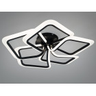 LED-люстра стельового типу Diasha WG5146/5BK 85W, 5 модулів, 3 кольори світла, Ø75 см LED-люстра стельового типу Diasha WG5146/5BK 85W, 5 модулів, 3 кольори світла, Ø75 см