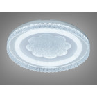 Стельова LED-люстра Diasha WG5156/C WH 85W, кругла, 3 кольори світла, Ø48 см, настінний вимикач
