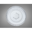 Стильна стельова LED люстра в коридор Diasha WG5157/B WH, Ø48 см, 85 W