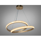 Підвісна люстра LED Diasha XH1017/600G золото 65Вт 3575Лм Підвісна люстра LED Diasha XH1017/600G золото 65Вт 3575Лм
