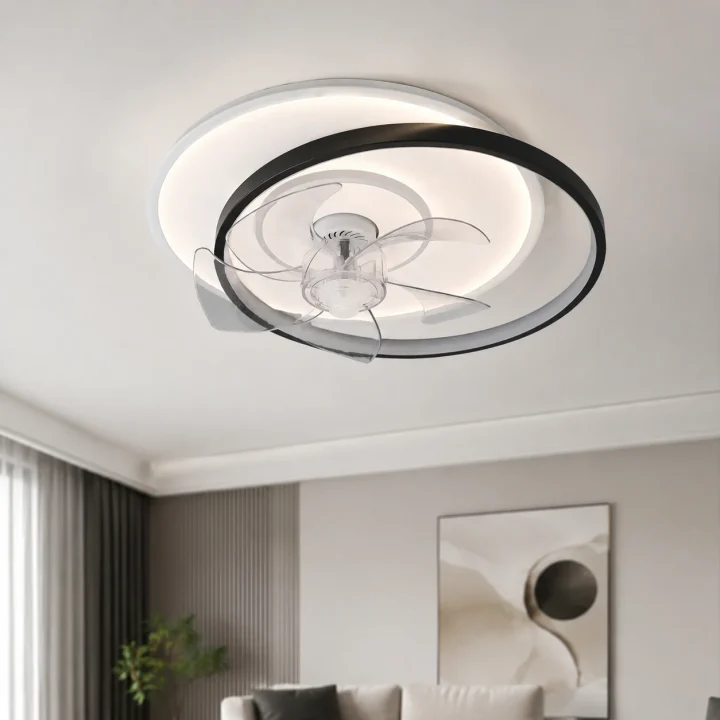 Люстра WG5088B BK+WH