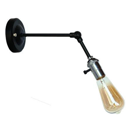 Настенное бра Levistella 752WM1901-1, E27, 60W, черный, хромированный патрон