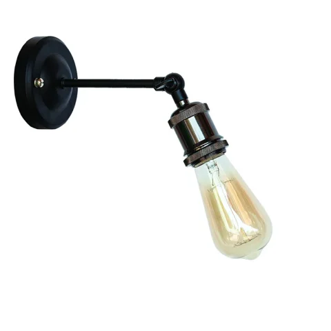 Бра настенное Levistella 752WC1104-1, E27, черное крепление из металла (современный стиль)