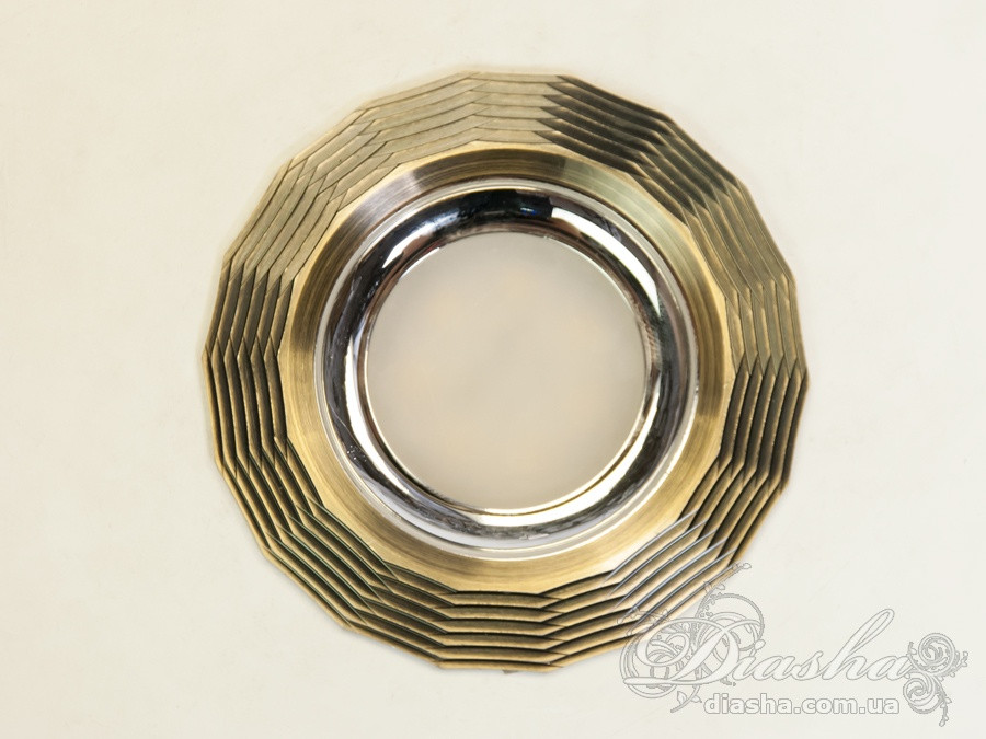 Точковий світильник вбудований Diasha 0011BB MR16, 40W, бронза, для коридору, спальні, кухні, офісу