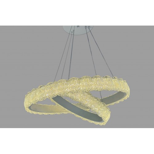 Люстра лед підвісна Linisoln 1532-60*40 WH метал, акрил, білий, LED-стрічка, 90 Вт Люстра лед підвісна Linisoln 1532-60*40 WH метал, акрил, білий, LED-стрічка, 90 Вт