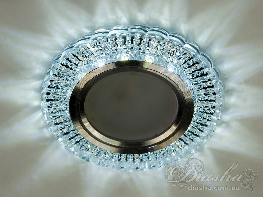 Точковий світильник LED Diasha 2103S WH MR16, 40W, метал/скло, діаметр 9 см, IP20, для внутрішнього використання Точковий світильник LED Diasha 2103S WH MR16, 40W, метал/скло, діаметр 9 см, IP20, для внутрішнього використання