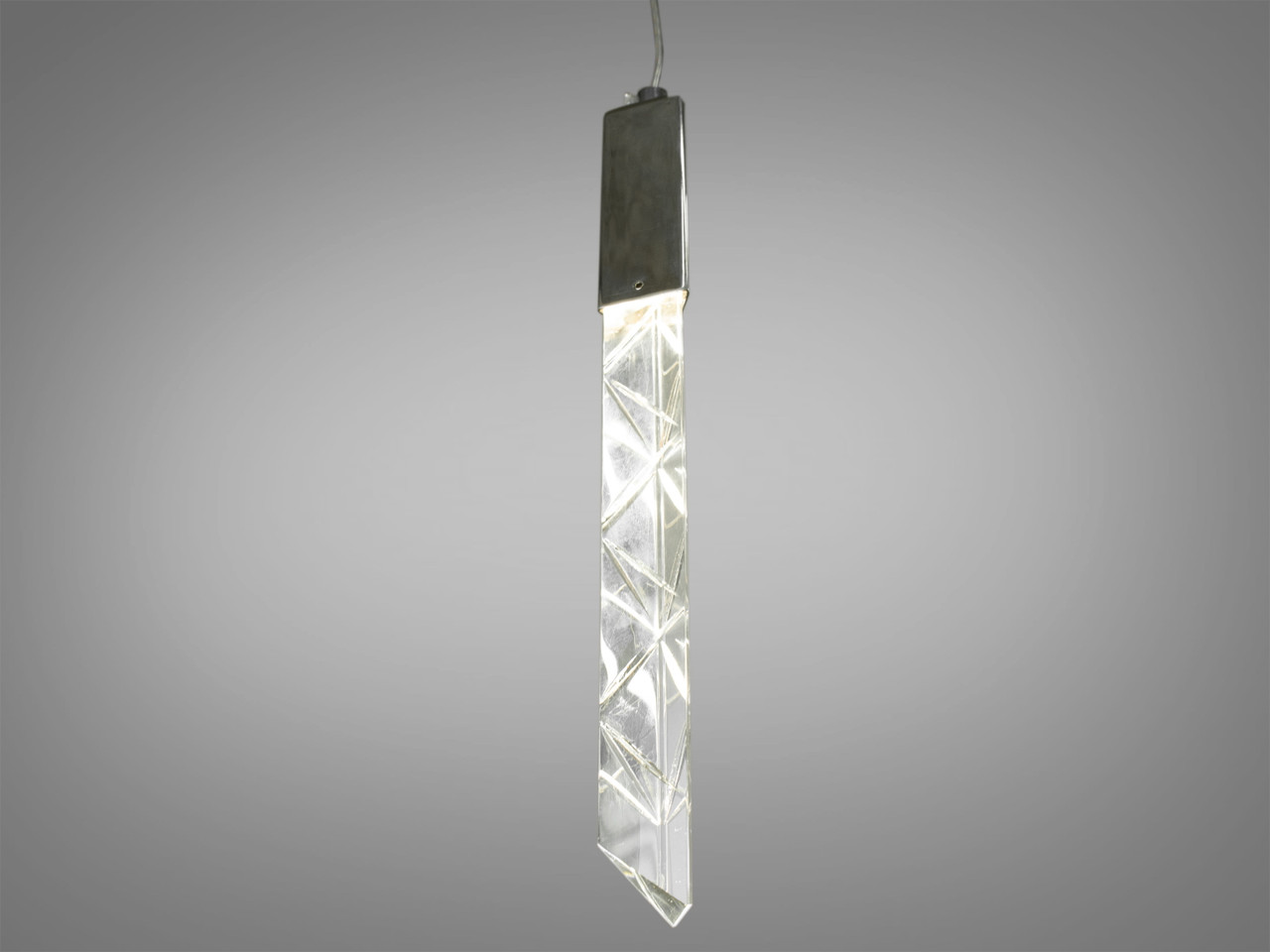 Стельова люстра LED Diasha 3001/1HR, 3W, хром, сучасний стиль для коридору, вітальні, спальні, офісу Стельова люстра LED Diasha 3001/1HR, 3W, хром, сучасний стиль для коридору, вітальні, спальні, офісу