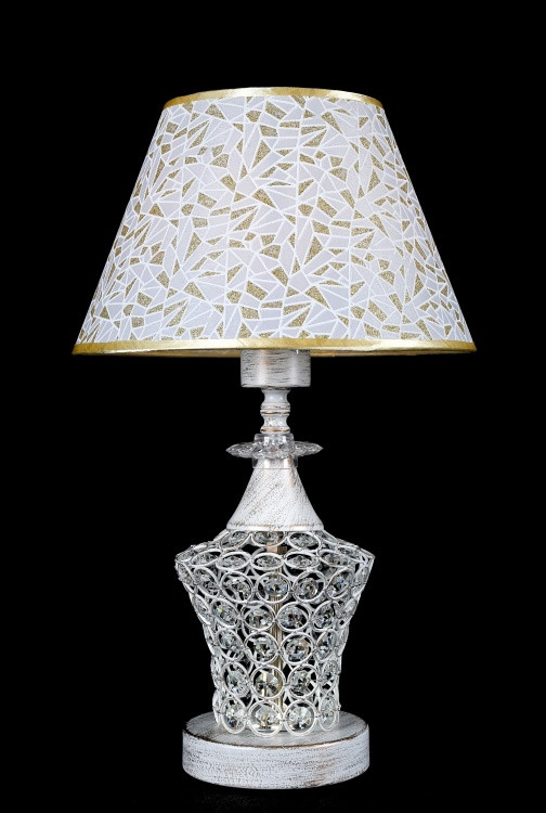 Настільна лампа Splendid Ray N29929/1T(A+B), E27, LED, 42 см, білий та золотий, сучасний стиль для дому