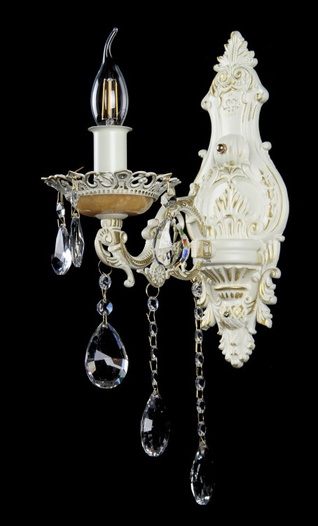 Бра настінне Splendid Ray B406/1W, E14, 50 см, свічка, сучасний стиль Бра настінне Splendid Ray B406/1W, E14, 50 см, свічка, сучасний стиль