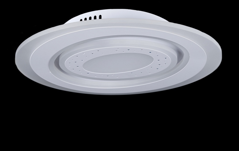 Люстра стельова LED Splendid Ray L6703/410/2, 44W, білий, метал, акрил, сучасний стиль з пультом, димер Люстра стельова LED Splendid Ray L6703/410/2, 44W, білий, метал, акрил, сучасний стиль з пультом, димер