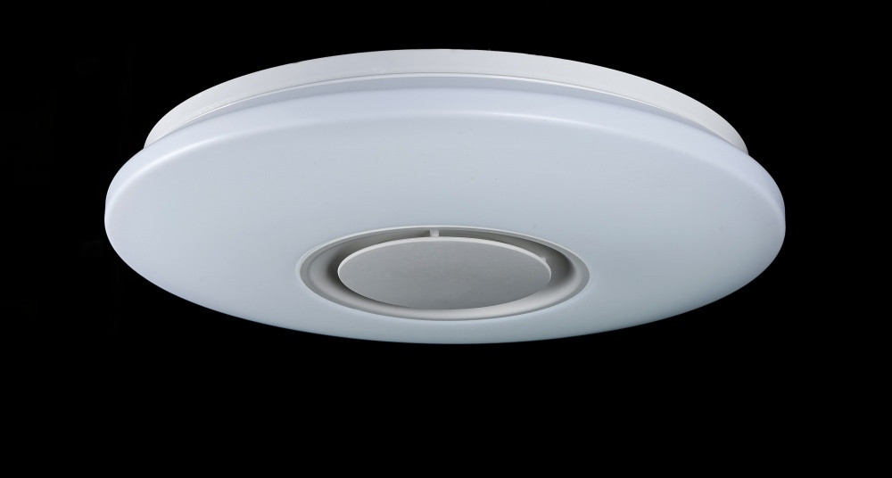 Люстра стельова LED Splendid Ray LY8339/24W*2, 48W, білий, 40 см, з пультом і Bluetooth, сучасний стиль для дому Люстра стельова LED Splendid Ray LY8339/24W*2, 48W, білий, 40 см, з пультом і Bluetooth, сучасний стиль для дому