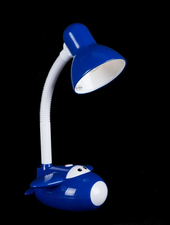 Настільна лампа офісна Splendid Ray NSM-999, E27, 40W, блакитний/білий, регульована висота Настільна лампа офісна Splendid Ray NSM-999, E27, 40W, блакитний/білий, регульована висота