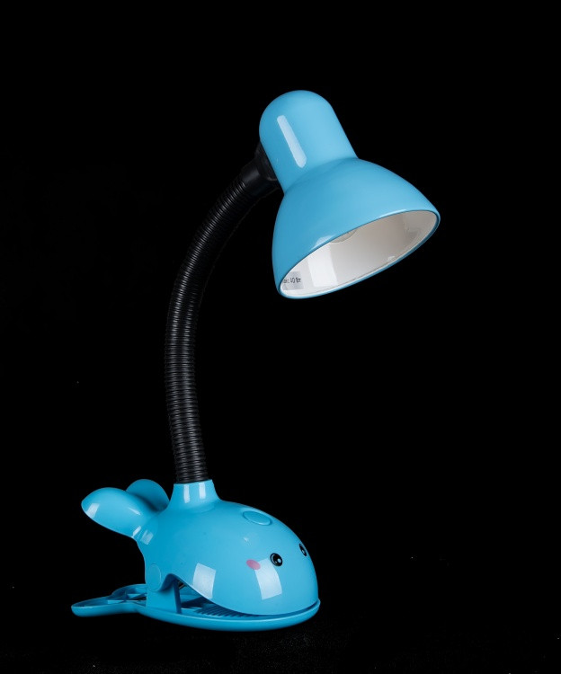 Настільна лампа офісна Splendid Ray NSM-990, E27, 40W, блакитна/чорна, регульована висота, сучасний стиль Настільна лампа офісна Splendid Ray NSM-990, E27, 40W, блакитна/чорна, регульована висота, сучасний стиль