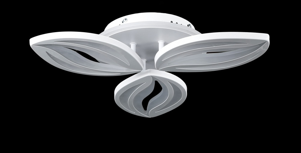 Люстра стельова LED Splendid Ray LK23/3, 80W, білий, регульована яскравість, сучасний стиль Люстра стельова LED Splendid Ray LK23/3, 80W, білий, регульована яскравість, сучасний стиль