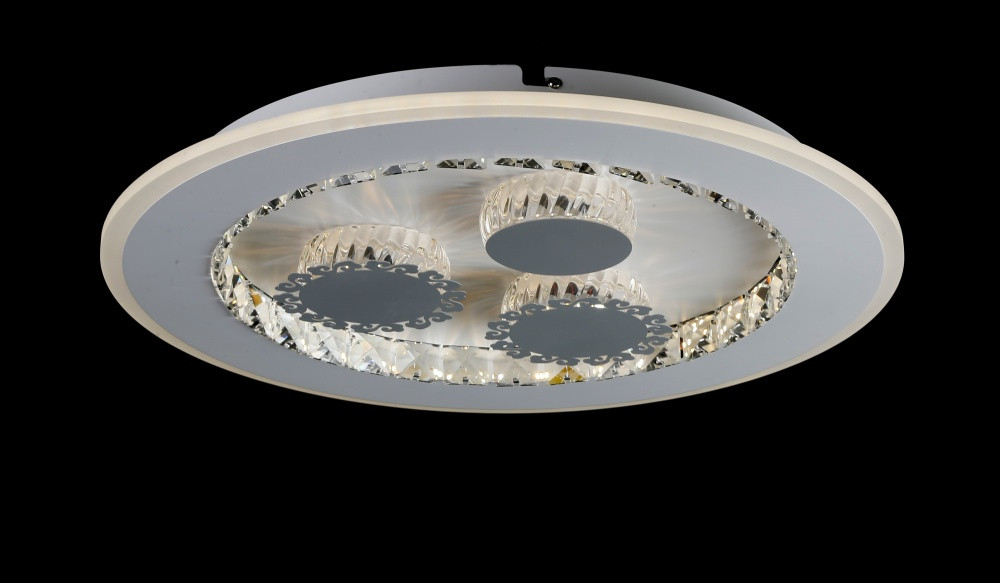 Люстра стельова LED Splendid Ray LK39462/480/4, 110W, білий, сучасний стиль з пультом регулювання яскравості Люстра стельова LED Splendid Ray LK39462/480/4, 110W, білий, сучасний стиль з пультом регулювання яскравості