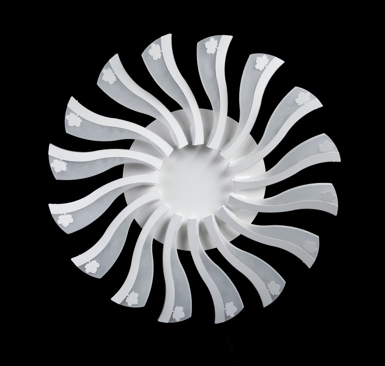 Люстра стельова LED Splendid Ray LK39264/16 SMALL, 96W, білий, 16 ламп, 55 см, сучасний стиль Люстра стельова LED Splendid Ray LK39264/16 SMALL, 96W, білий, 16 ламп, 55 см, сучасний стиль