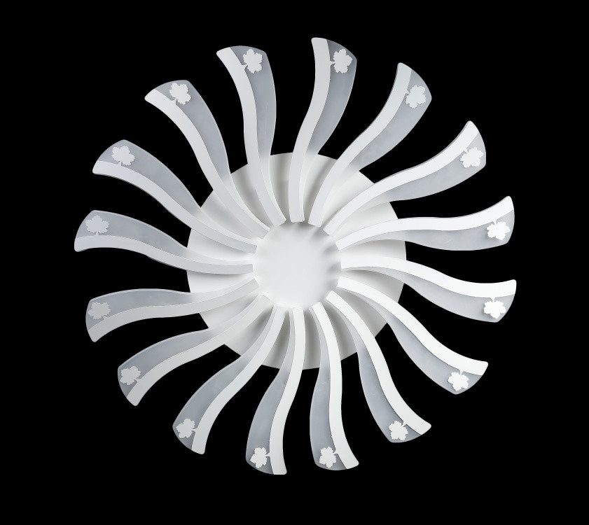 Люстра стельова LED Splendid Ray LK39264/16, 16W, білий, сучасний стиль з пультом Люстра стельова LED Splendid Ray LK39264/16, 16W, білий, сучасний стиль з пультом