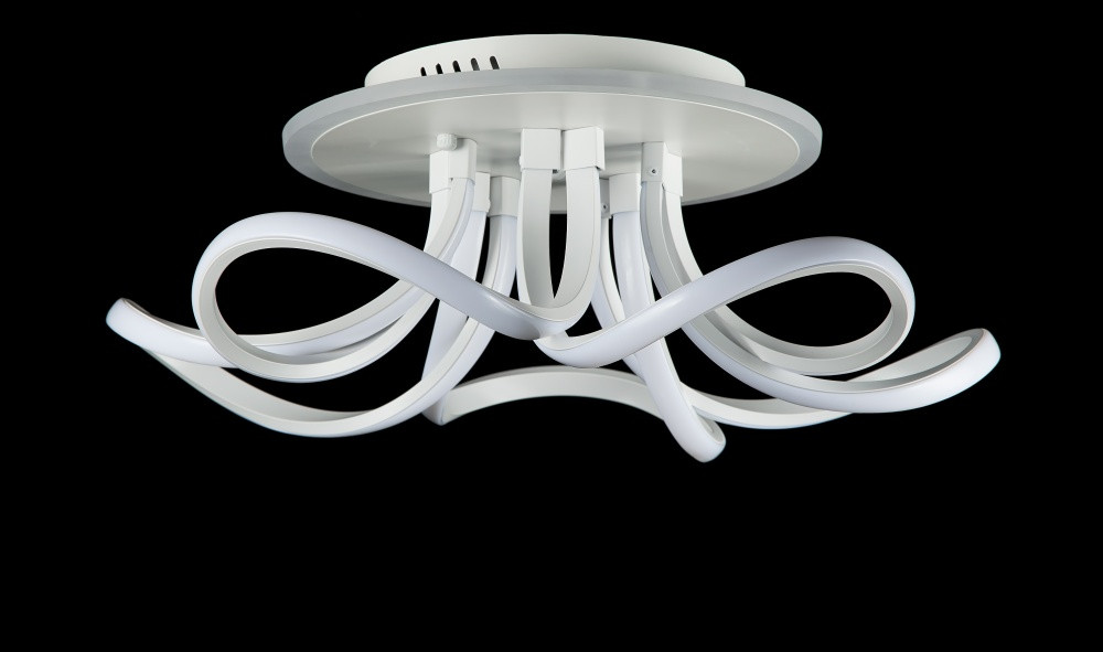 Люстра стельова LED Splendid Ray L78586/5, 160W, білий, сучасний стиль з пультом Люстра стельова LED Splendid Ray L78586/5, 160W, білий, сучасний стиль з пультом