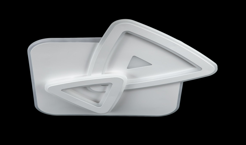 Люстра стельова LED Splendid Ray L78670/3, 3 лампи, білий, регульована яскравість, сучасний стиль Люстра стельова LED Splendid Ray L78670/3, 3 лампи, білий, регульована яскравість, сучасний стиль