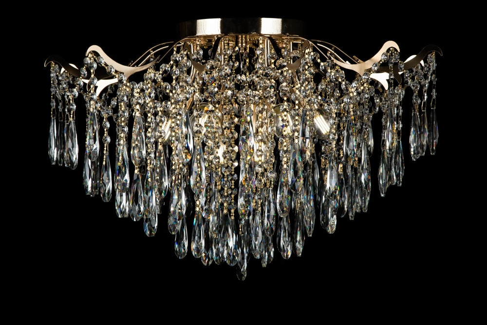 Стельова люстра кришталева Splendid-Ray SH-7549-8 FG Стельова люстра кришталева Splendid-Ray SH-7549-8 FG