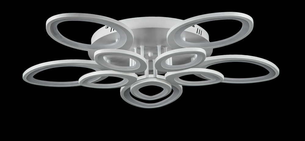 Люстра стельова LED Splendid Ray L78365/5+5, 240W, білий, сучасний стиль з пультом Люстра стельова LED Splendid Ray L78365/5+5, 240W, білий, сучасний стиль з пультом