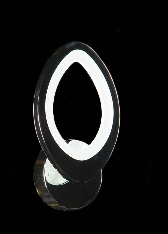 Бра настінне LED Splendid Ray BK232/1, 16W, хром, білий, сучасний стиль з пультом