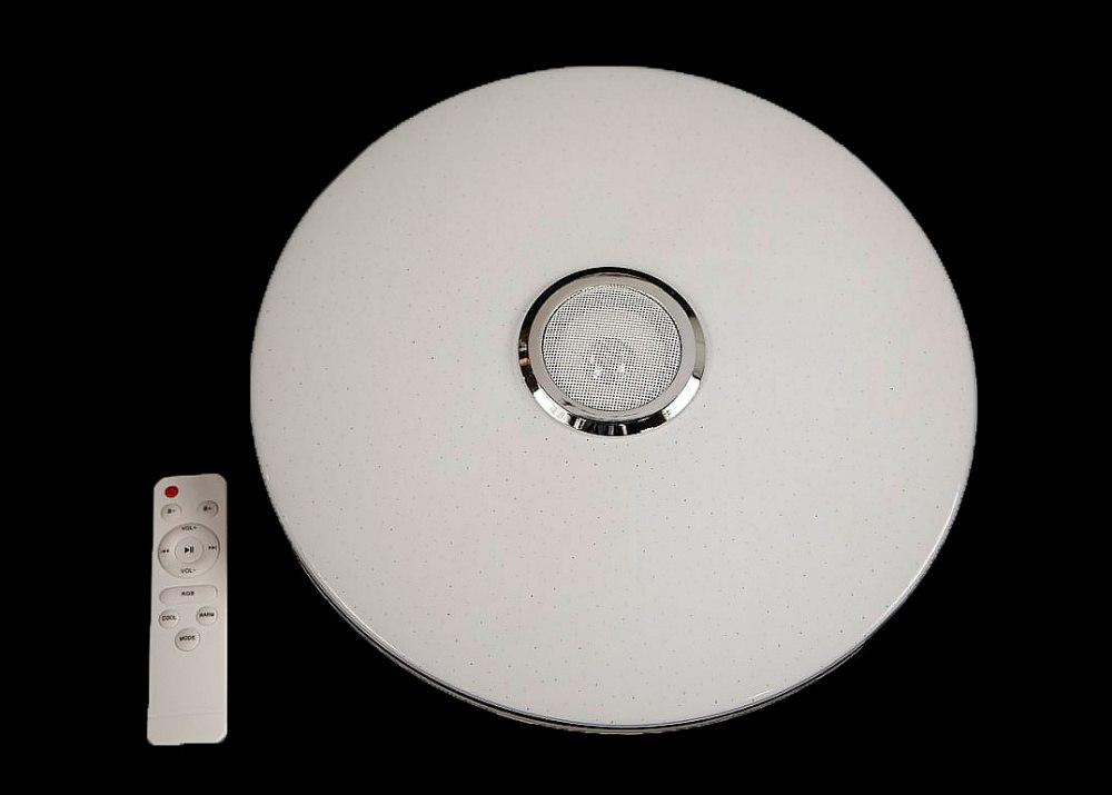 Люстра стельова LED Splendid Ray LY6140A, 80W, білий акрил, сучасний стиль з Bluetooth і пультом Люстра стельова LED Splendid Ray LY6140A, 80W, білий акрил, сучасний стиль з Bluetooth і пультом