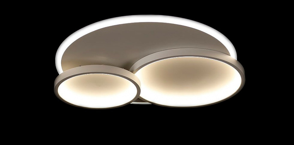 Люстра стельова LED Splendid Ray L2332/2+1, 120W, білий, з пультом, сучасний стиль Люстра стельова LED Splendid Ray L2332/2+1, 120W, білий, з пультом, сучасний стиль