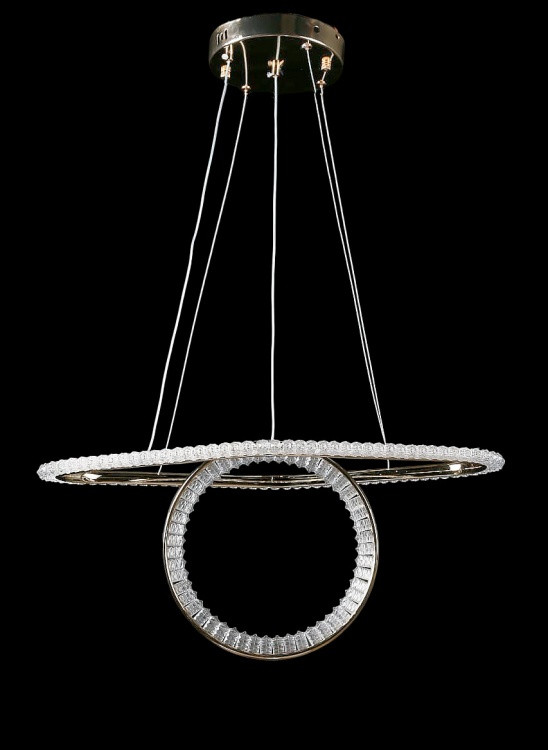Люстра стельова LED Splendid Ray LF9809/2, 2 лампи, регульована температура світла, золотий метал, сучасний стиль для дому Люстра стельова LED Splendid Ray LF9809/2, 2 лампи, регульована температура світла, золотий метал, сучасний стиль для дому