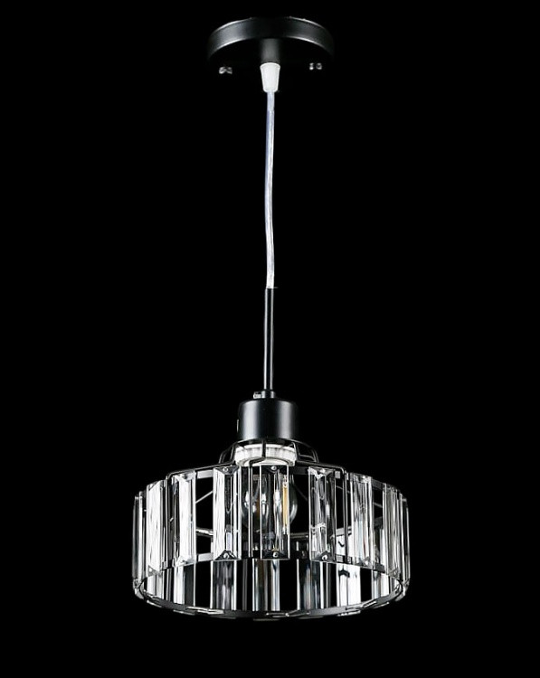 Люстра стельова E27 Splendid Ray L7396/1, 40W, чорний/білий, регульована висота, сучасний стиль для дому