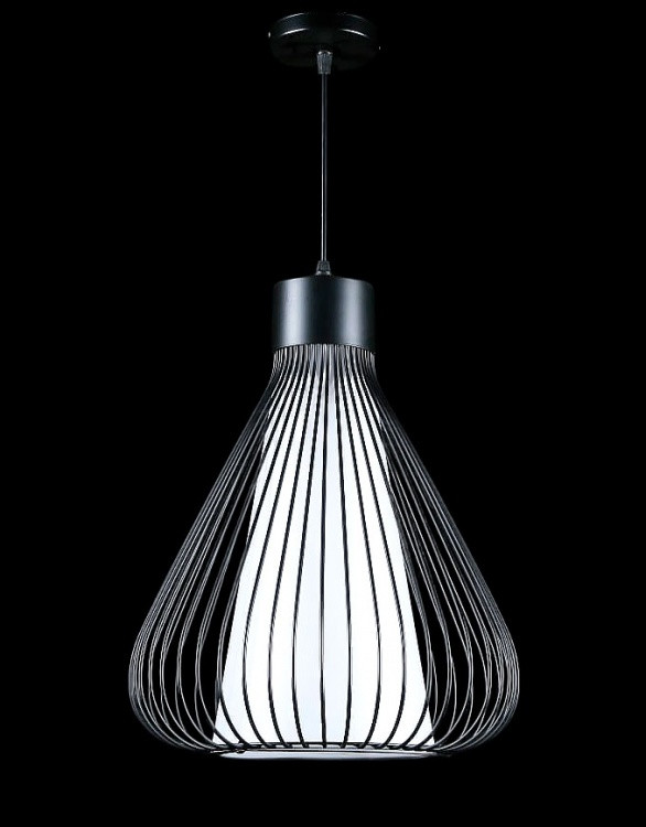 Люстра стельова Splendid Ray L10/1, E27, регульована, 1 лампа, 50-110 см, чорний/білий, метал/скло, сучасний стиль для дому Люстра стельова Splendid Ray L10/1, E27, регульована, 1 лампа, 50-110 см, чорний/білий, метал/скло, сучасний стиль для дому