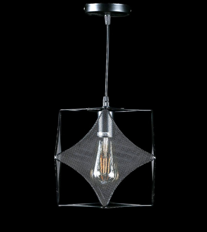 Стельова люстра E27 Splendid Ray L501/1, регульована, чорний метал, сучасний стиль, 30-95 см Стельова люстра E27 Splendid Ray L501/1, регульована, чорний метал, сучасний стиль, 30-95 см