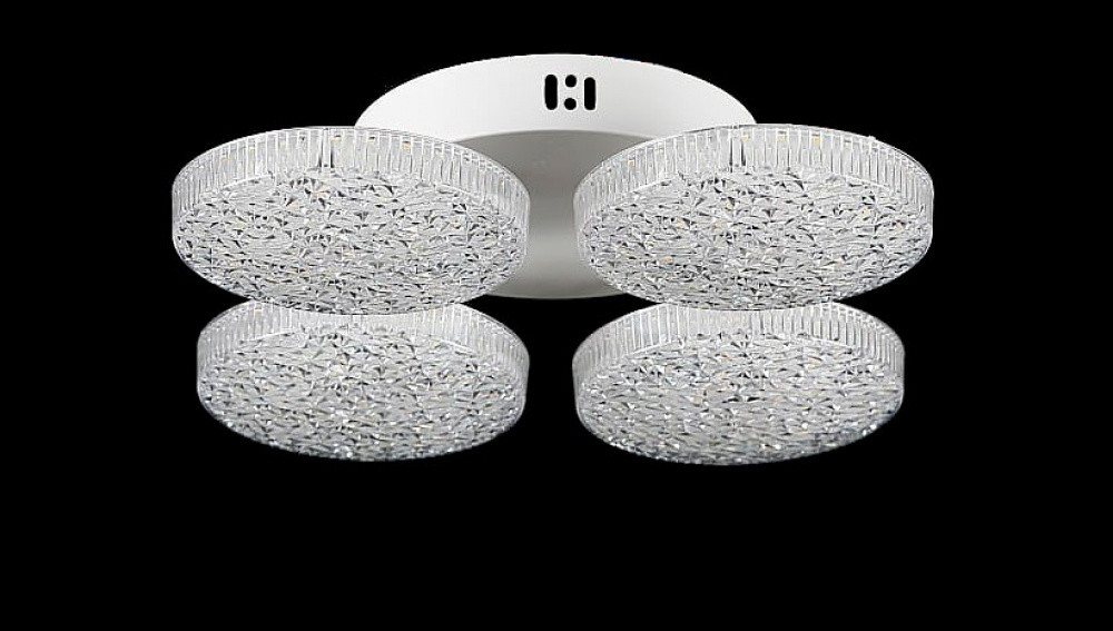 Люстра стельова LED Splendid Ray L3180/4, 80W, білий, сучасний стиль, з пультом, 4 лампи, 40 см Люстра стельова LED Splendid Ray L3180/4, 80W, білий, сучасний стиль, з пультом, 4 лампи, 40 см