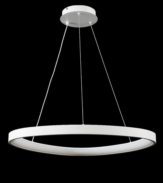 Люстра стельова LED Splendid Ray L2550/650/1, 1 лампа, 40-140 см, білий, з пультом, сучасний стиль Люстра стельова LED Splendid Ray L2550/650/1, 1 лампа, 40-140 см, білий, з пультом, сучасний стиль