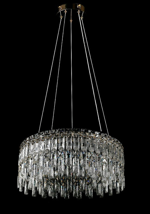 Люстра кришталева LED Splendid Ray LGH90364/570/2, 2 лампи, хром/білий, сучасний стиль, висота 50-110 см, діаметр 57 см Люстра кришталева LED Splendid Ray LGH90364/570/2, 2 лампи, хром/білий, сучасний стиль, висота 50-110 см, діаметр 57 см
