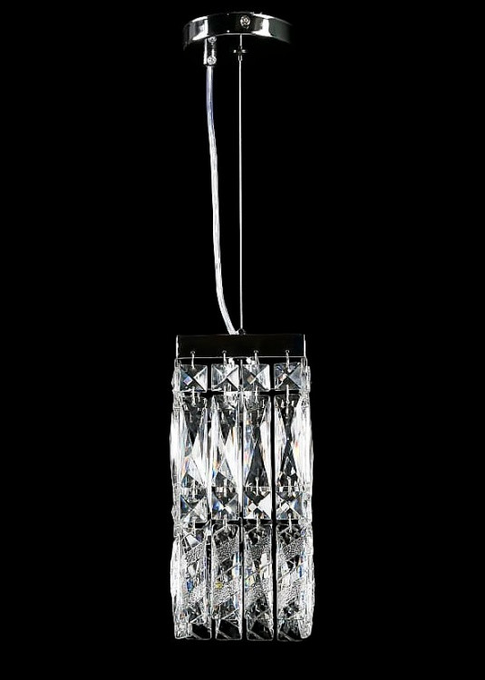 Люстра стельова Splendid Ray L8386/1A (105) CR, E14, регульована висота 30-100 см, хром, білий, сучасний стиль для дому Люстра стельова Splendid Ray L8386/1A (105) CR, E14, регульована висота 30-100 см, хром, білий, сучасний стиль для дому