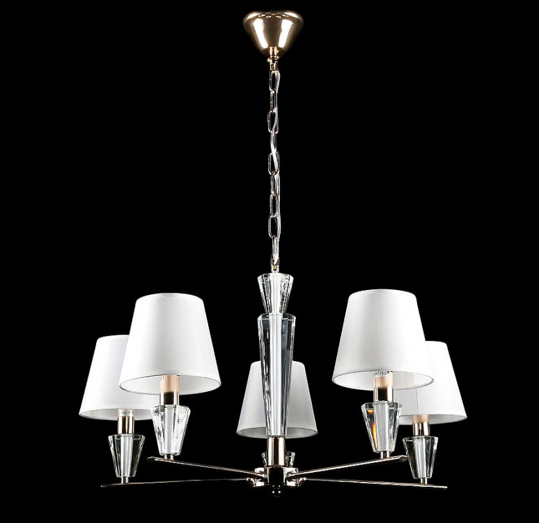 Люстра Splendid Ray L89335/5, 5 ламп, E14, золото, білий, сучасний стиль, регульована висота 50-90 см, діаметр 65 см Люстра Splendid Ray L89335/5, 5 ламп, E14, золото, білий, сучасний стиль, регульована висота 50-90 см, діаметр 65 см